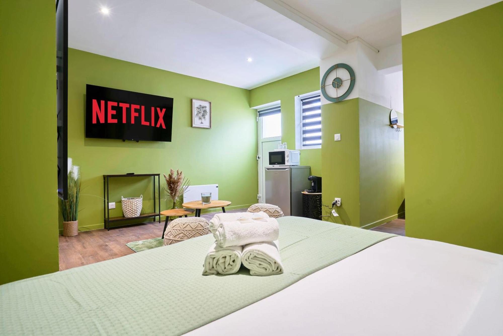 Ferienwohnung Ng Prestige - Lille L Roubaix Trichon - Balneo - Netflix - Wifi Exterior foto
