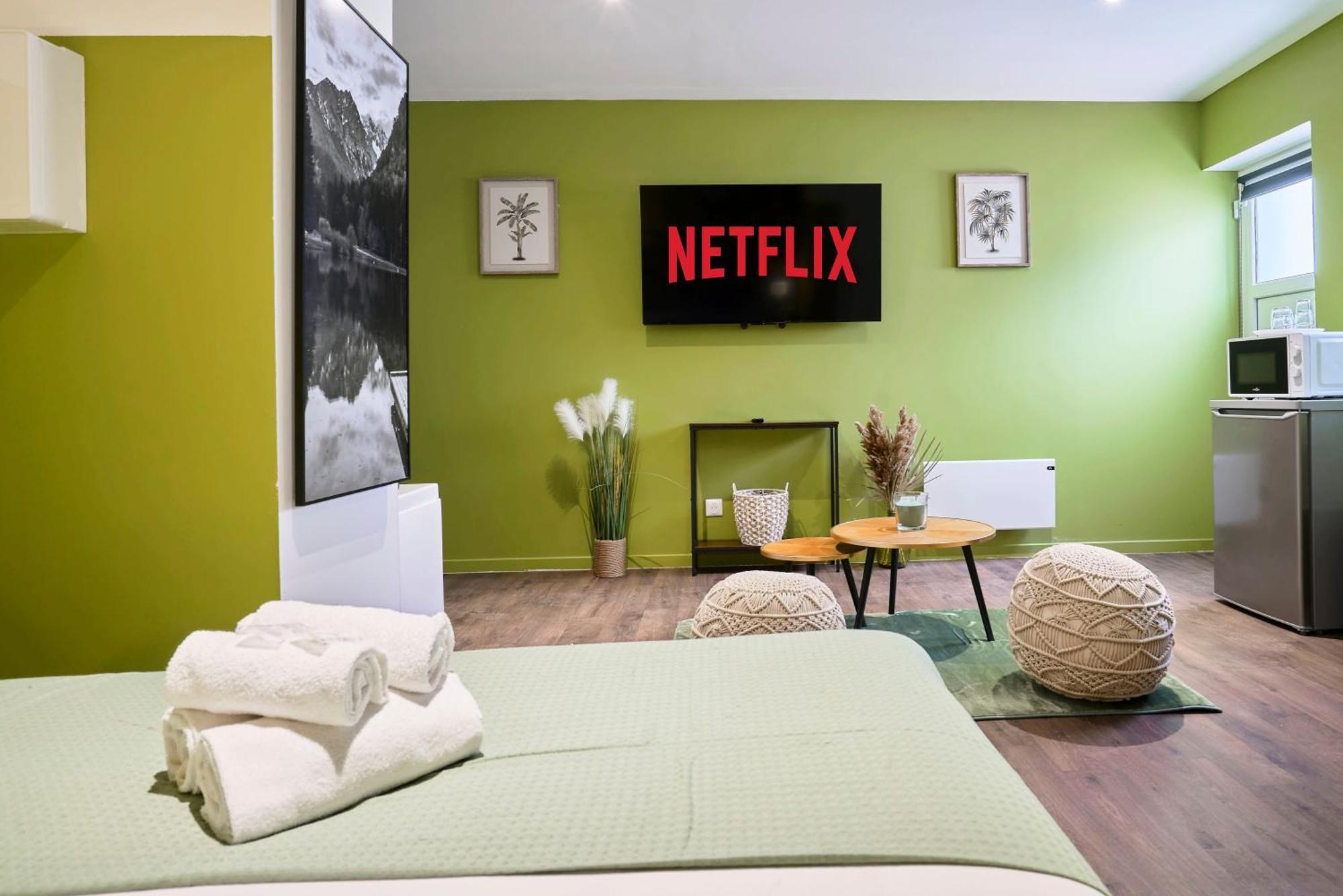Ferienwohnung Ng Prestige - Lille L Roubaix Trichon - Balneo - Netflix - Wifi Exterior foto